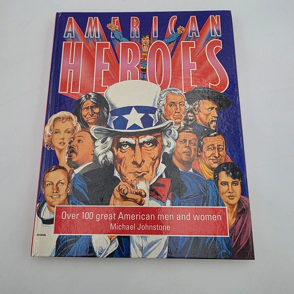 American Heroes Michael Johnstone Hardcover 1988 Gallery Books 0831703016